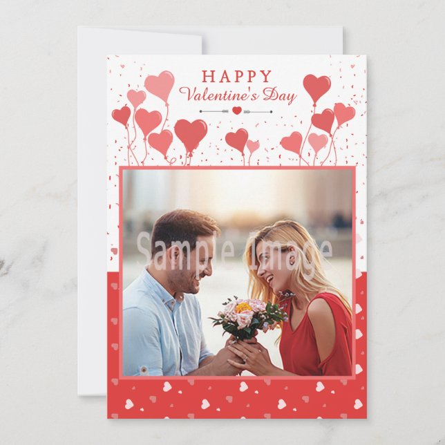 Valentine's Day Photo Card (Front)