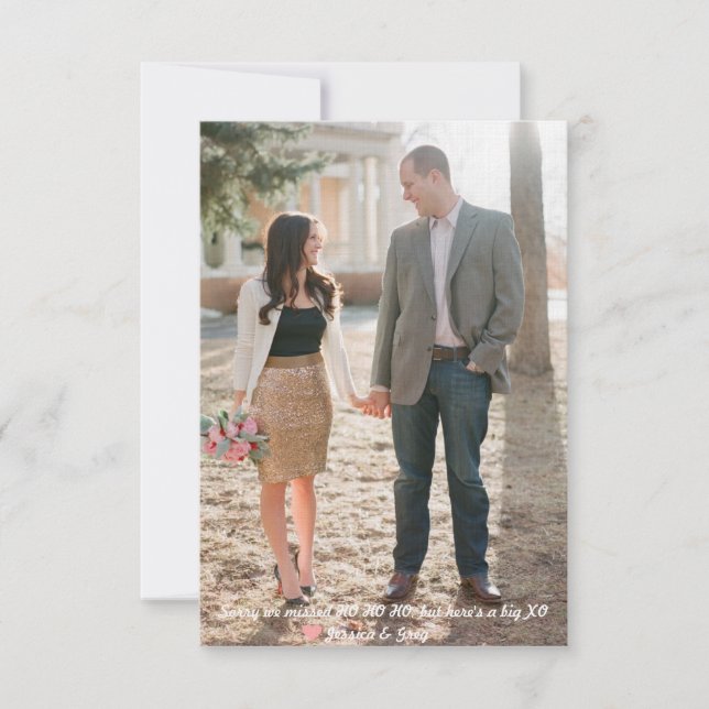 Valentine's Day Photo Card (Front)