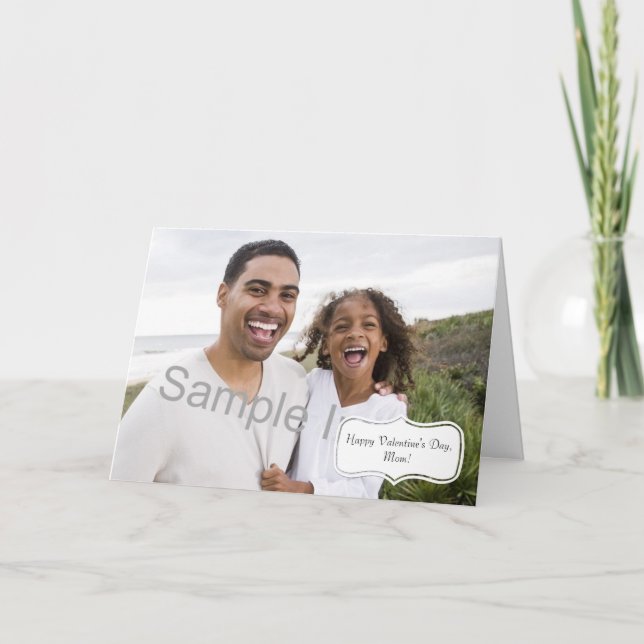 Valentine's Day Photo Card (Front)