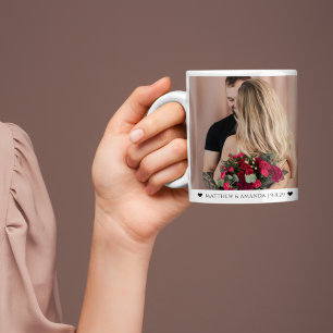  Valentine's Day Photo Couple Romantic Custom  Coffee Mug