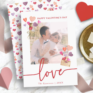 Valentine's Day Photo Holiday Card