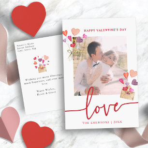 Valentine's Day Photo Holiday Postcard
