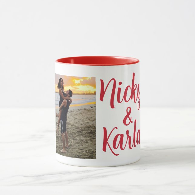 Valentine's Day Photo Mug (Center)