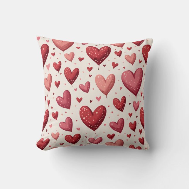 Valentine's Day Pillow Cushion (Front)