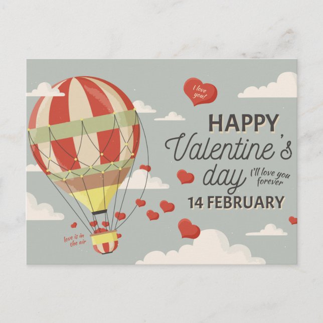 Valentine's Day Postcard (Front)