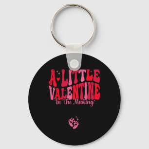 Valentine's Day Pregnancy - A Little Valentine In Key Ring