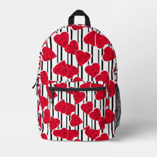 Valentine's day   printed backpack
