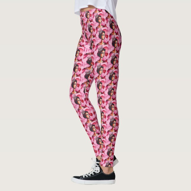 Valentine's Day Queen Leggings (Left)