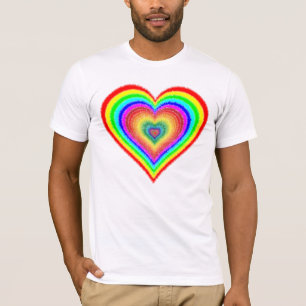 Valentine's Day Rainbow Love Symbol-25543 T-Shirt