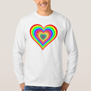 Valentine's Day Rainbow Love Symbol-25543 T-Shirt