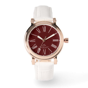 Valentine's Day Red Romantic Minimal Modern Chic Watch