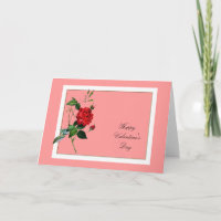 Valentine's Day  Red Rose, Pierre Joseph Redouté
