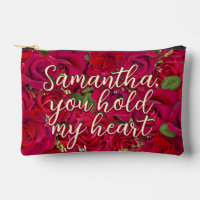 Valentine's Day Red Roses Custom Message