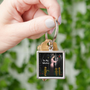 Valentine's Day Romance Key Ring