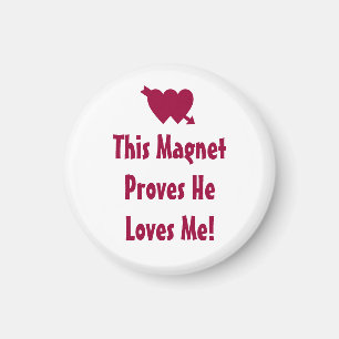 Valentines Day Romantic Love Sweet Pink Magnet