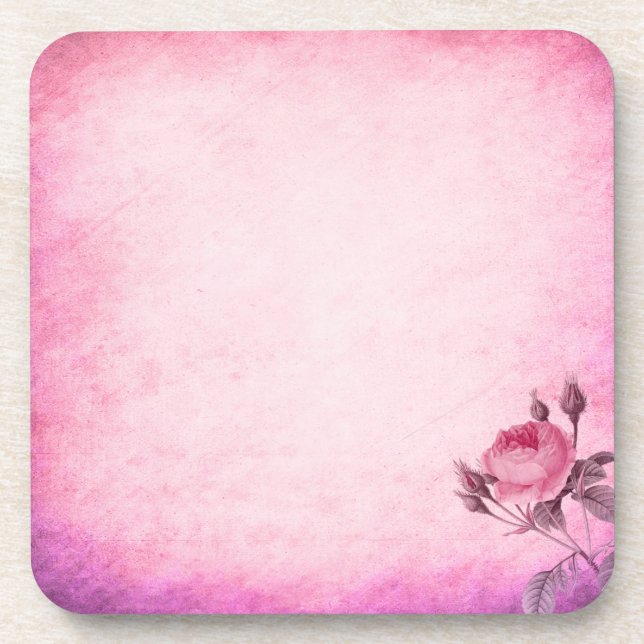 Valentine's day Rose   Coaster (Front)