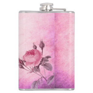 Valentine's day Rose Hip Flask