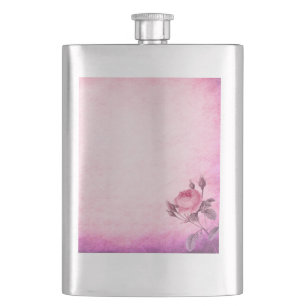 Valentine's day Rose Hip Flask