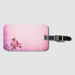 Valentine's day Rose Luggage Tag