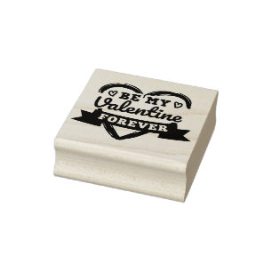 Valentine's Day Rubber Stamp