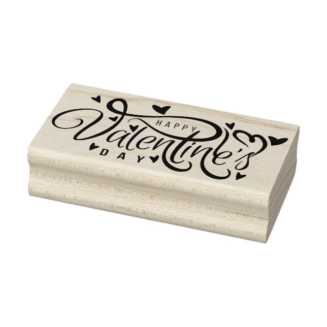 Valentines Day Rubber Stamp (Stamp)