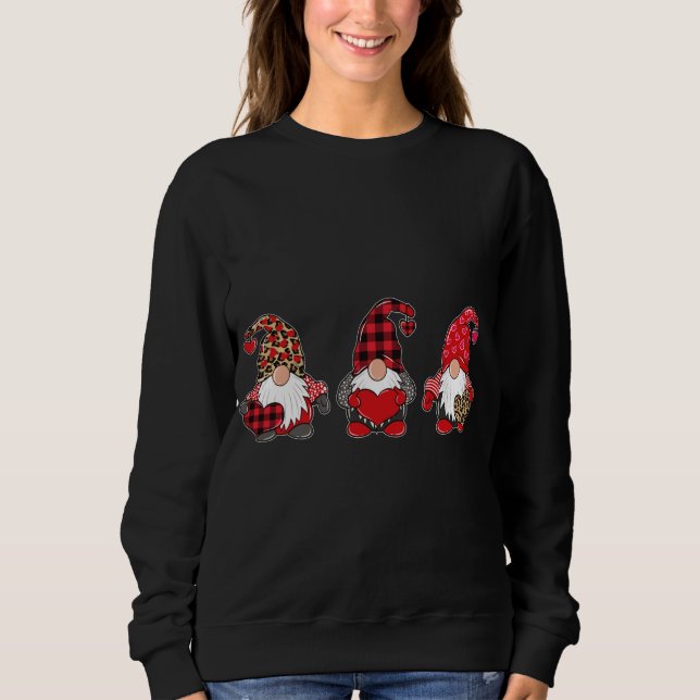 Valentines Day Second Grade Teacher Loves Squad Gn Sweatshirt (Front)