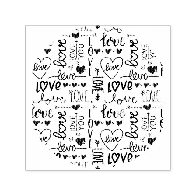 Valentines Day Self-inking Stamp (Design)