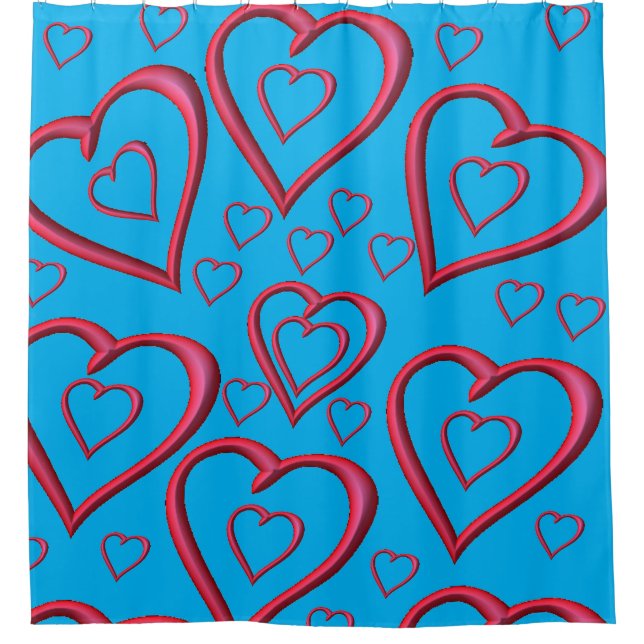 Valentine's Day Shower Curtain (Front)