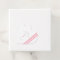 Valentines Day Simple Modern Watercolor Heart Pink