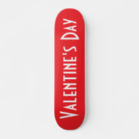 Valentine's Day Skateboard