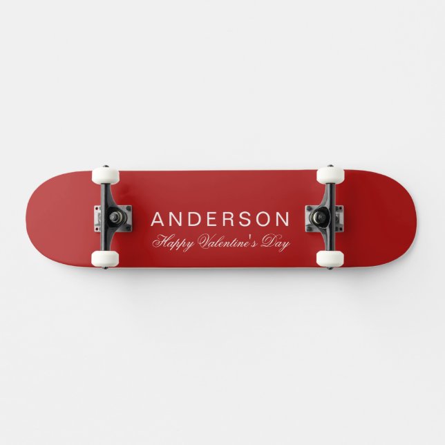 Valentines Day Skateboard for Festive Holiday Joy (Horz)