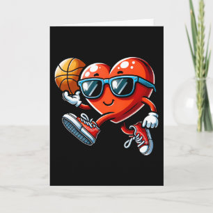 Valentines Day Sketll Boys Kids Funny 1 Card