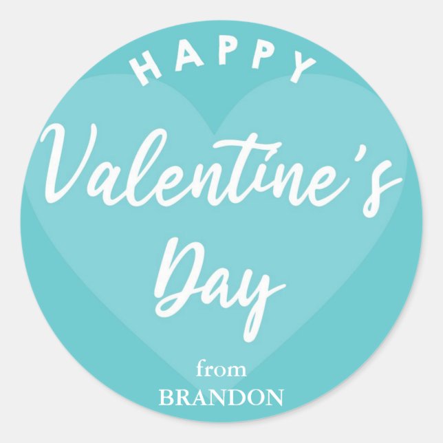 Valentine's Day Stickers (Front)