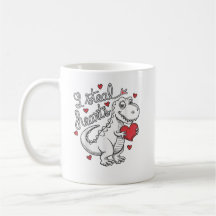 Valentines Day T Rex Dinosaur Stealing Hearts