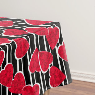 Valentine's day tablecloth