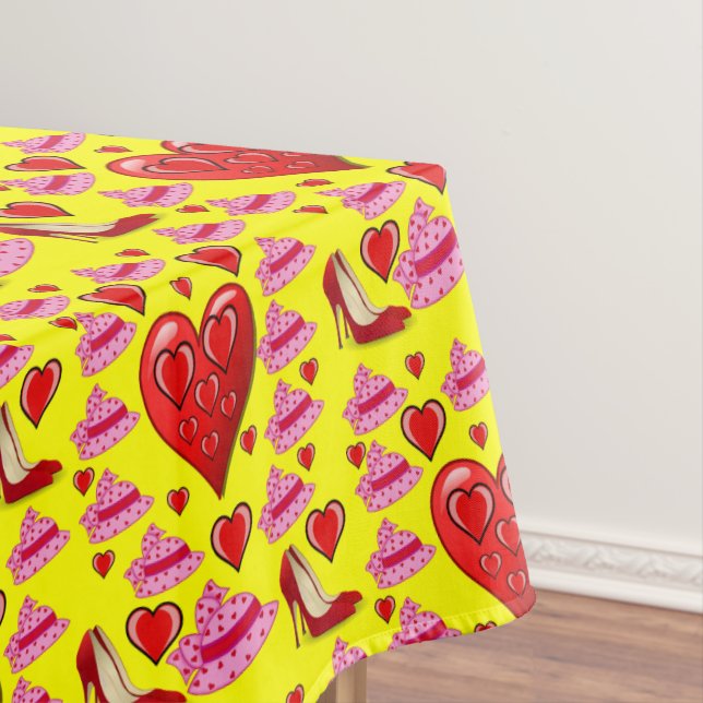 Valentine's Day Tablecloth (In Situ)