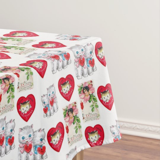 Valentine's Day Tablecloth | Zazzle.co.uk