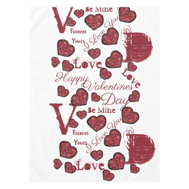 VALENTINES DAY TABLECLOTH (Front)