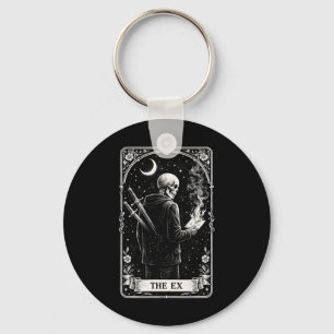 Valentines Day Tarot Card The Ex Gothic Love Break Key Ring