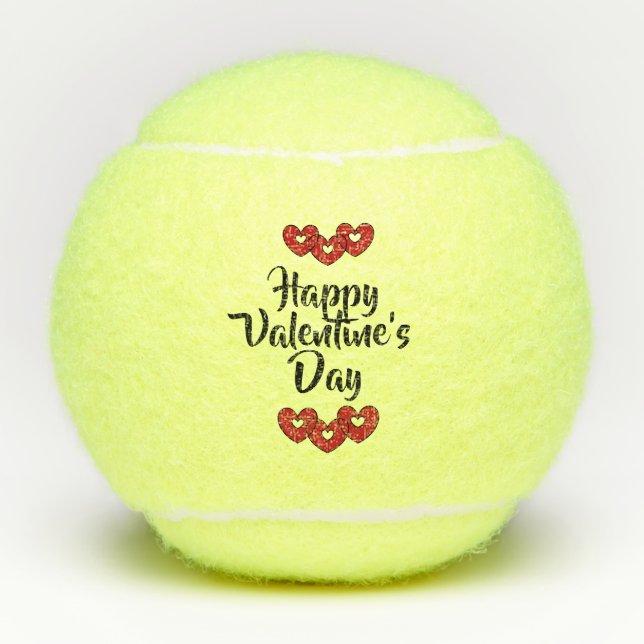 Valentine's Day tennis ball by dalDesignNZ (Front)
