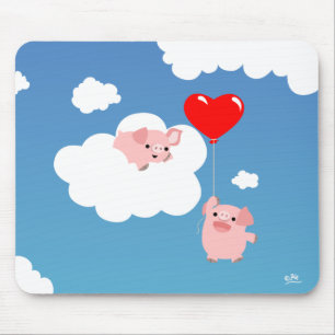 Valentine's day: The Wings of Love mousepad