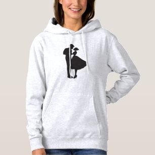 Valentine's day Theme couple Design Hoodie