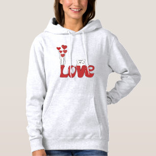 Valentine's day Theme couple Design Hoodie