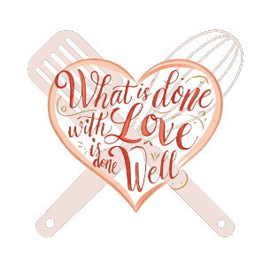 Valentine's Day Themed Apron - Kitchen Gift