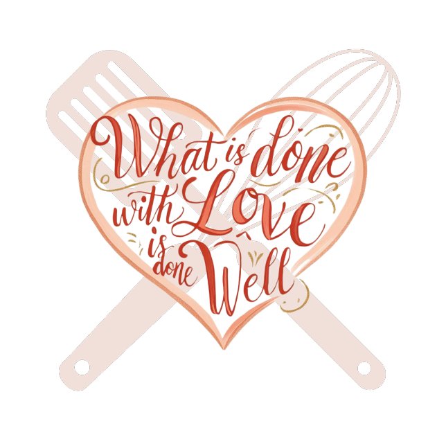 Valentine's Day Themed Apron - Kitchen Gift (Creator Uploaded)