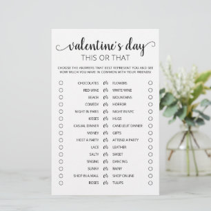 Valentine's day This or that Game Editable game