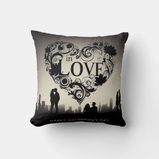 Valentine's Day Throw Pilow || In Love Cushion