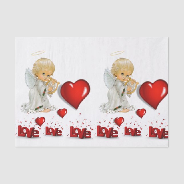 Valentine's Day Tissue Paper (Front)