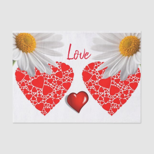 Valentine's Day Tissue Paper (Front)