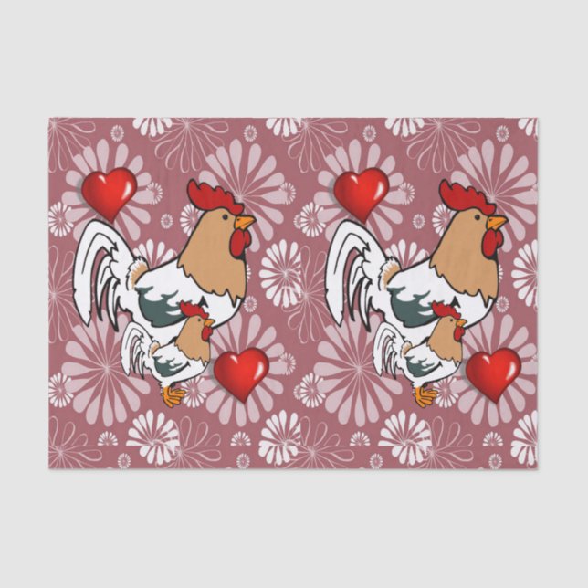 Valentine's Day Tissue Paper (Front)